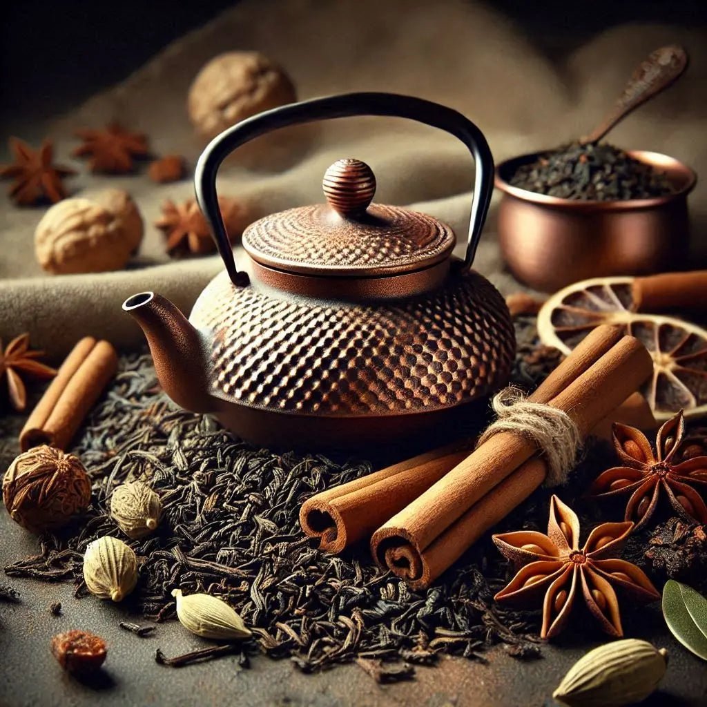 Thé Bleu Gourmet aux Épices Douces - Thé Floresens Paris
