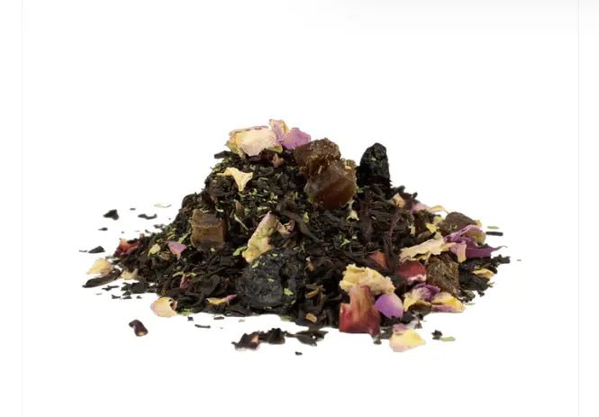 Thé Noir Rose Vanillée Cerise - Thé Floresens Paris